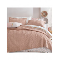 Покрывало TEK KISILIK CURLY YATAK ORTUSU SETI - GUL KURUSU