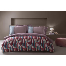 КПБ CIFT KISILIK XL ALEERA RANFORCE NEVRESIM TAKIMI - BORDO