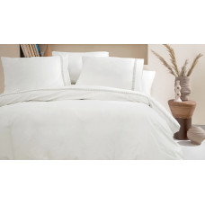 КПБ CIFT KISILIK XL CLAIR PERCALE NEVRESIM TAKIMI - BEYAZ