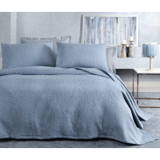 Покрывало CIFT KISILIK MATTE YATAK ORTUSU SETI - INDIGO