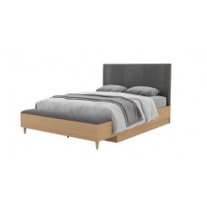 Калипсо (СП) Кровать 1800 с банкеткой (Дуб седан/графит)