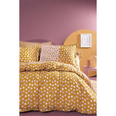 КПБ TEK KISILIK ZOEY RANFORCE NEVRESIM TAKIMI - SAFRAN