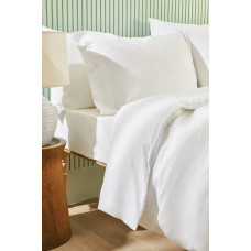 КПБ CIFT KISILIK XL PLAIN RANFORCE YIKAMALI NEVRESIM TAKIMI - OPTIK BEYAZ КПБ CIFT KISILIK XL PLAIN RANFORCE YIKAMALI NEVRESIM TAKIMI - OPTIK BEYAZ