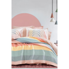 Покрывало TEK KISILIK ELROD YATAK ORTUSU SETI - PEMBE