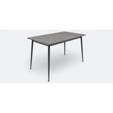 Cтол ВИКО керамика, серый матовый Т11мм, 120-80-76 см