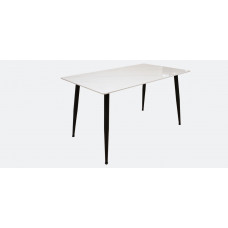 Cтол ВИКО керамика, белый глянец Т11мм, 120-80-76 см