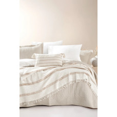 КПБ CIFT KISILIK NOLA INFINITY SET - BEJ