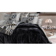 КПБ CIFT KISILIK CIERA TRIOLA SET - SIYAH