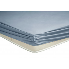 Простыня на резинке 140X200 EXP PLAIN RANFORCE ENZIM YIKAMALI LASTIKLI CARSAF - INDIGO