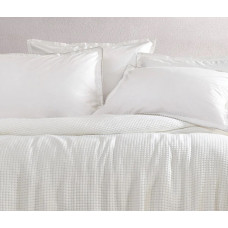 КПБ TEK KISILIK LIYA PAMUK PIKE TAKIMI - EKRU КПБ TEK KISILIK LIYA PAMUK PIKE TAKIMI - EKRU