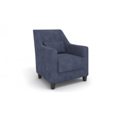 Нуар кресло Kleo blue (К), ВариантКроя1