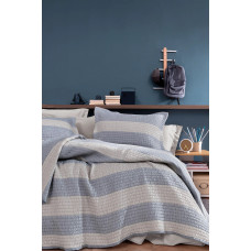 Покрывало TEK KISILIK BARDIE YATAK ORTUSU SETI - INDIGO