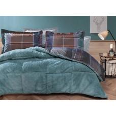 КПБ CIFT KISILIK MOSI TRIOLA SET - INDIGO