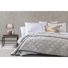 КПБ CIFT KISILIK 8 PARCA YATAK ORTULU NEVRESIM TAKIMI SETI MAIA - BEJ