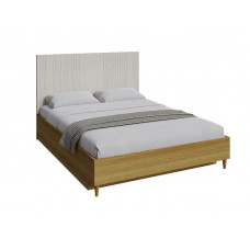 Калипсо (СП) Кровать 1800 без  банкетки (Дуб седан/латте)