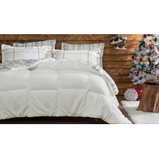 КПБ TEK KISILIK LIAM TRIOLA SET - BEYAZ