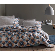 КПБ CIFT KISILIK XL BRICE RANFORCE NEVRESIM TAKIMI - INDIGO