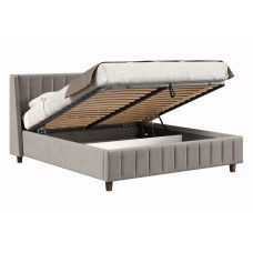 Кровать мягкая Милана 1800.2000 с подъемным механизмом (112 Seven Пепел) Кровать мягкая Милана 1800.2000 с подъемным механизмом (112 Seven Пепел)