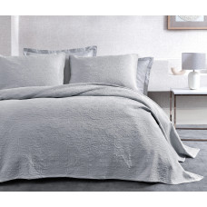 Покрывало CIFT KISILIK MATTE YATAK ORTUSU SETI - GRI