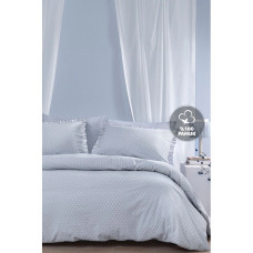 КПБ CIFT KISILIK ELAIS GUPURLU RANFORCE NEVRESIM TAKIMI - GRI