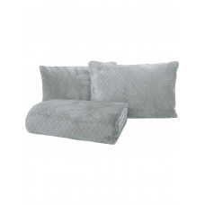 Покрывало TEK KISILIK ADENA YATAK ORTUSU SETI - GRI