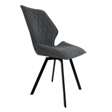 Виста Стул 360 БРАВО муар.черн/серый Виста Стул 360 БРАВО муар.черн/серый