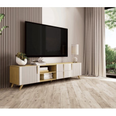 Калипсо (СП) Тумба ТВ (Дуб/латте)														