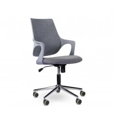 Кресло М-804 Ситро/Citro greyPL хром Ср QH21-1325 (серый)