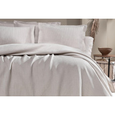 Покрывало TEK KISILIK DIGNA YATAK ORTUSU SETI - BEJ