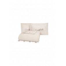 Покрывало CIFT KISILIK BARNET CO-MIC YATAK ORTUSU TAKIMI - BEJ