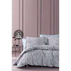 КПБ CIFT KISILIK XL MINU SATEN NEVRESIM TAKIMI - KUL MORU КПБ CIFT KISILIK XL MINU SATEN NEVRESIM TAKIMI - KUL MORU