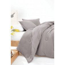 Одеяло 195X215 CIFT KISILIK LUPA SOFT PENYE YORGAN 300 G/M2 - GRI