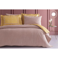 КПБ CIFT KISILIK XL BLONDI KADIFE SATEN NEVRESIM TAKIMI - GUL KURUSU