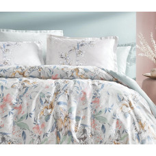 КПБ CIFT KISILIK XL MADRE SATEN NEVRESIM TAKIMI - BEJ