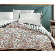 КПБ TEK KISILIK OLIVA RANFORCE NEVRESIM TAKIMI - KIREMIT КПБ TEK KISILIK OLIVA RANFORCE NEVRESIM TAKIMI - KIREMIT