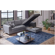 Диван угловой FRESNO YT KOSE SAG. 3046 (GRI)
